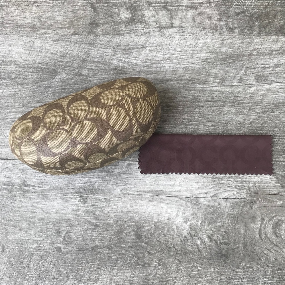Large Hard Shell Coach Sunglasses Case 🕶 😎 - Picture 2 of 4